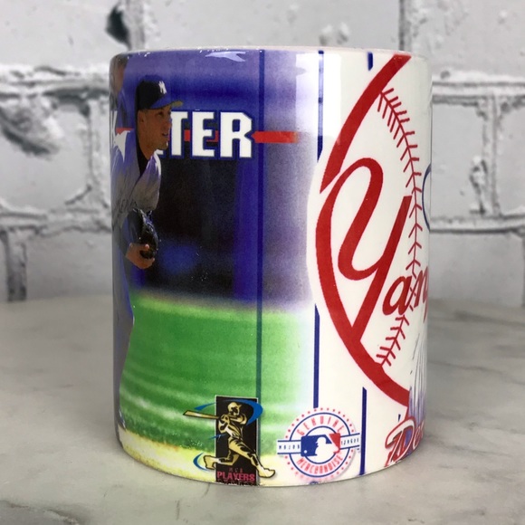 Linyi MLB New York Yankees Derek Jeter Y2K 2000 Vintage Ceramic Coffee Mug & Cup - Picture 3 of 8